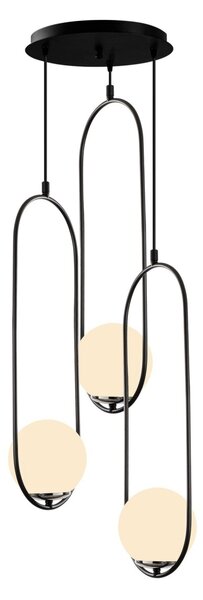 Φωτιστικό οροφής Mudoni Μαύρο 44x146 cm