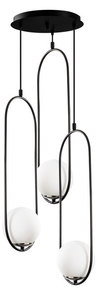 Φωτιστικό οροφής Mudoni Μαύρο 44x146 cm