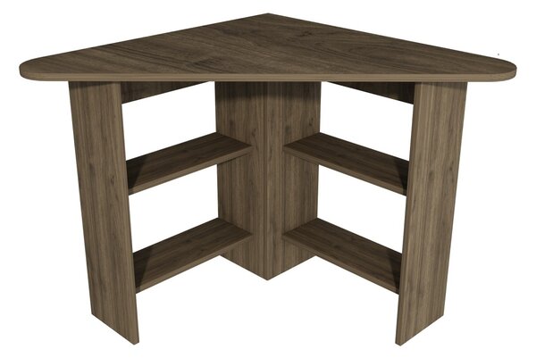 Γωνιακό γραφείο Corner Καρυδί 80x73.8x80 cm