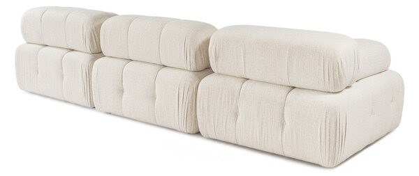 Γωνιακός Καναπές Doblo Κρεμ 315x210x80 cm