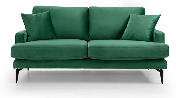 2θέσιος καναπές Papira Πράσινο 175x90x88 cm