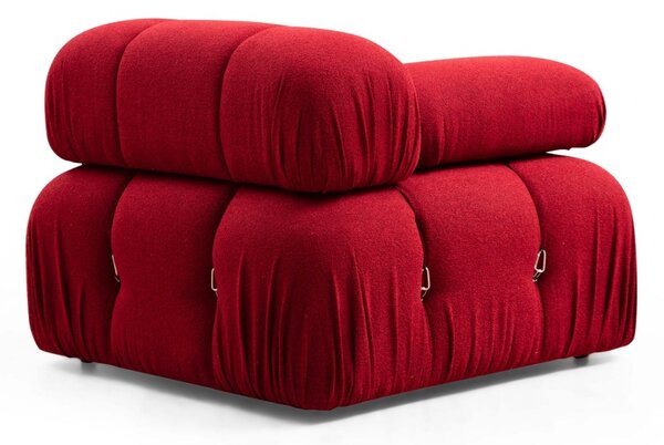 Modular Γωνιακός Καναπές Bubble Κόκκινο 288x190x75 cm