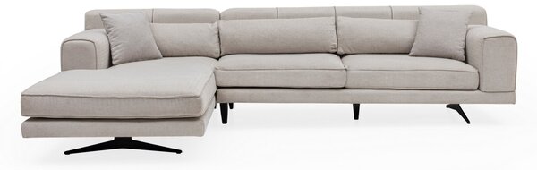 Modular Γωνιακός Καναπές Jivago Μπεζ 198x308x78 cm