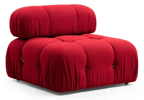 Modular Γωνιακός Καναπές Bubble Κόκκινο 288x190x75 cm
