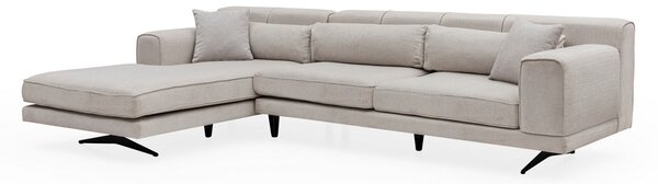 Modular Γωνιακός Καναπές Jivago Μπεζ 198x308x78 cm