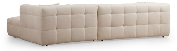 Δεξιός Modular Γωνιακός Καναπές Cady Μπεζ 300x150x72 cm