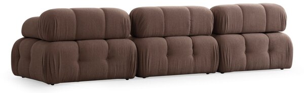 Δεξιός Modular Γωνιακός Καναπές Doblo Cappuccino 315x210x80 cm
