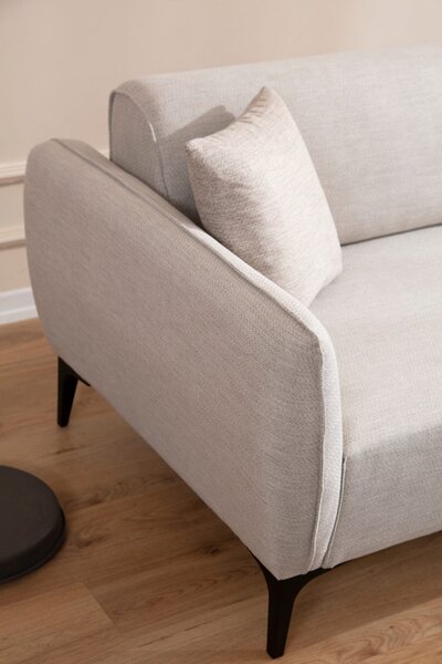 Δεξιός Γωνιακός Καναπές Belissimo Μπεζ 270x140x67 cm