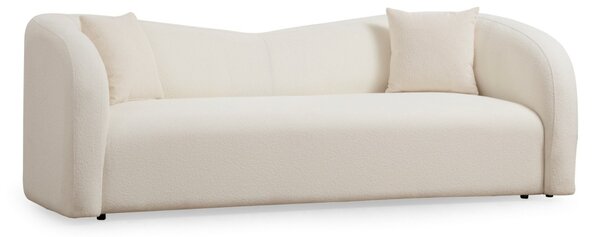 3θέσιος καναπές Asos Κρεμ 225x76x75 cm