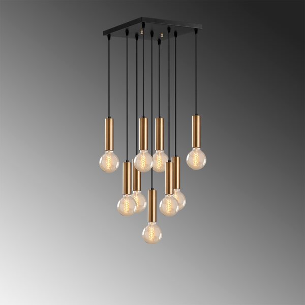 Φωτιστικό οροφής Tempo Κεραμιδί 50x50x136 cm