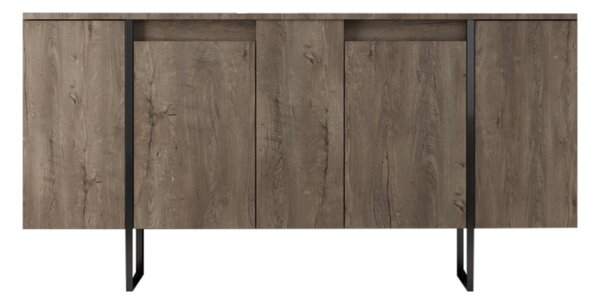 Κονσόλα Luxe Καρυδί 160x35x80 cm