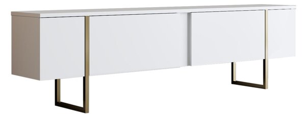 Έπιπλο TV Luxe Λευκό 180x30x50 cm