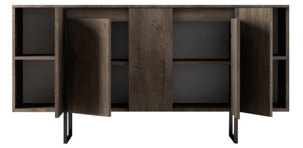 Κονσόλα Luxe Καρυδί 160x35x80 cm