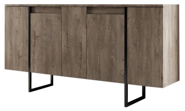 Κονσόλα Luxe Καρυδί 160x35x80 cm