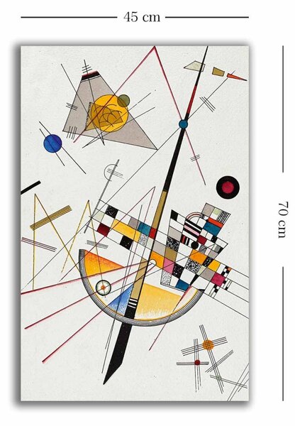 Πίνακας Abstract Rockware Πολύχρωμο 45x70 cm