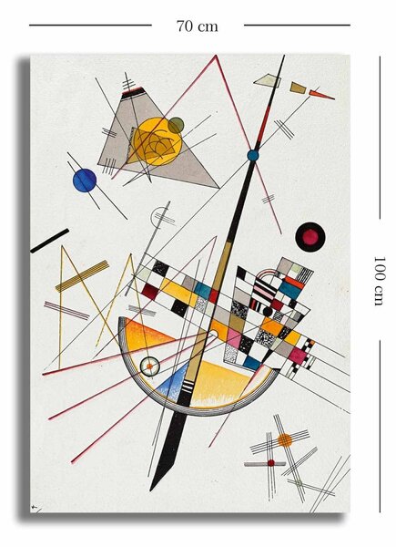 Πίνακας Creative Palette Πολύχρωμο 70x100 cm