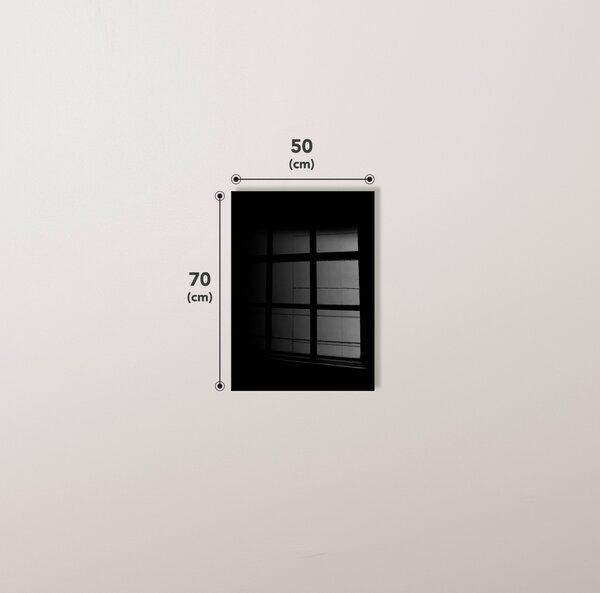 Πίνακας από σκληρυμένο γυαλί UV Πολύχρωμος 50x70 cm