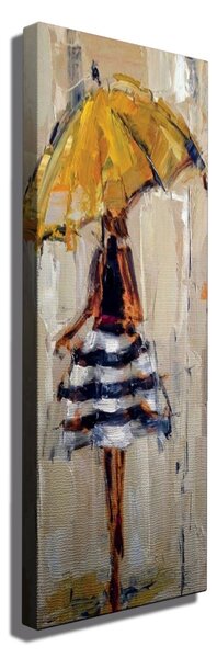 Πίνακας PC082 Πολύχρωμος 30x80x3 cm