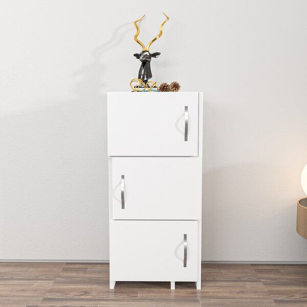 Ντουλάπα multifuncțional Anna Λευκό 65x89.8x31.5 cm