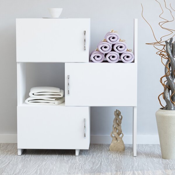 Ντουλάπα multifuncțional Anna Λευκό 65x89.8x31.5 cm