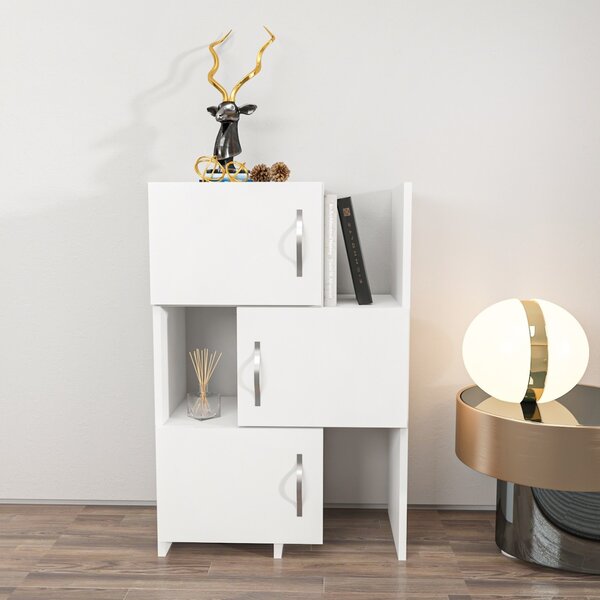 Ντουλάπα multifuncțional Anna Λευκό 65x89.8x31.5 cm