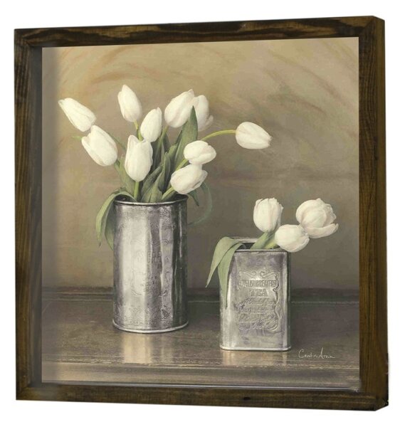 Πίνακας KZM450 Πολύχρωμος 34x34 cm