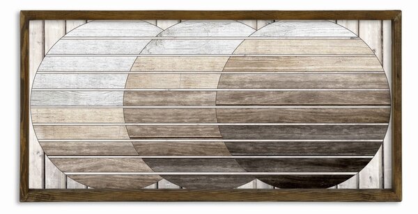 Πίνακας TAH036 Πολύχρωμος 120x60 cm