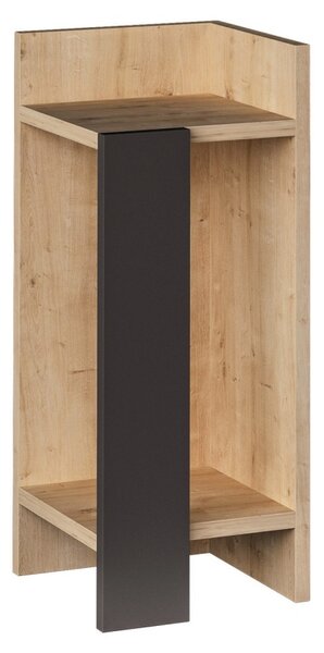 Κομοδίνο Elos Δρυς 25x60x27 cm