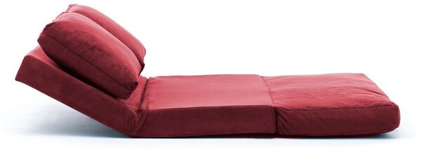 Αναδιπλούμενος καναπές 2 θέσεων Taida Καφέ 120x68x26 cm