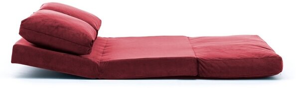 Αναδιπλούμενος καναπές 2 θέσεων Taida Καφέ 120x68x26 cm