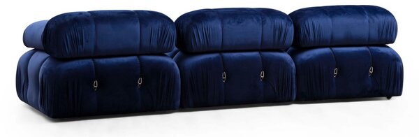 Modular Γωνιακός Καναπές Bubble Μπλε 288x190x95 cm
