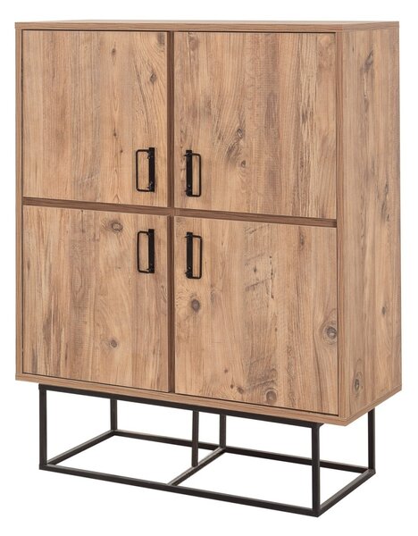 Ντουλάπα multifuncțional Quantum φυσικό 93x115x36 cm