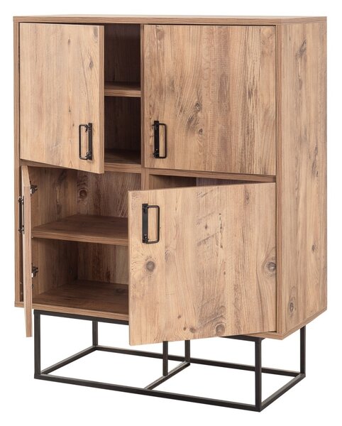 Ντουλάπα multifuncțional Quantum φυσικό 93x115x36 cm