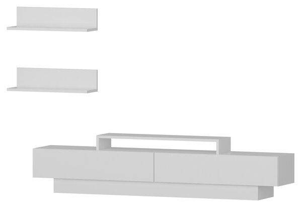 Έπιπλο TV Lucca Λευκό 180x40x31 cm