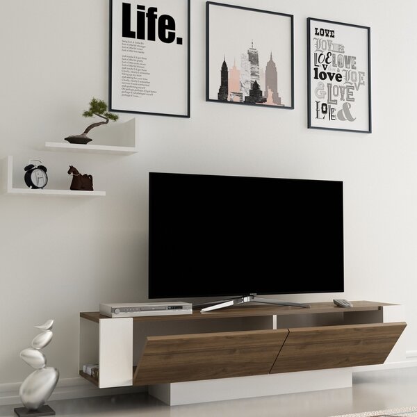 Έπιπλο TV Matera Καρυδί 150x41.6x31.5 cm