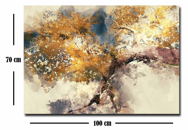 Πίνακας 70100ABSC Πολύχρωμο 70x100 cm