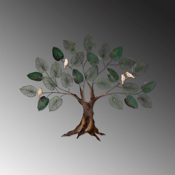 Μεταλλικός πίνακας Alder Πολύχρωμος 117x92 cm