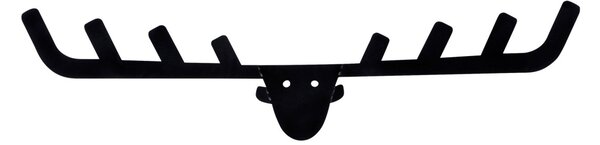 Μεταλλική Κρεμάστρα Antler Μαύρο 66x17 cm