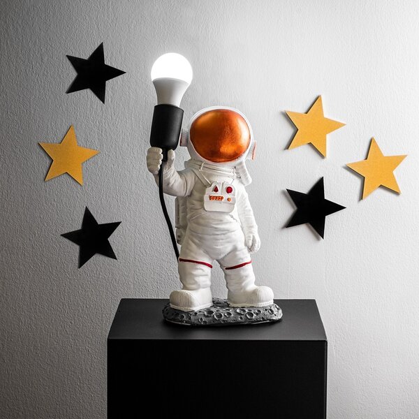 Επιτραπέζιο φωτιστικό Astronaut Πολύχρωμο 20x32x15 cm