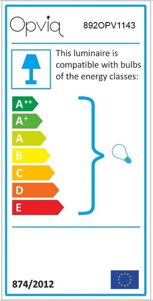 Επιτραπέζιο φωτιστικό Yildo Λευκό 17x26x52 cm