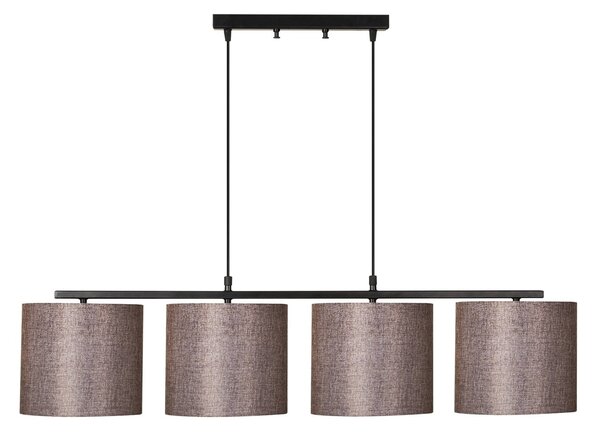 Φωτιστικό οροφής Valiz Μαύρο 110x25x120 cm