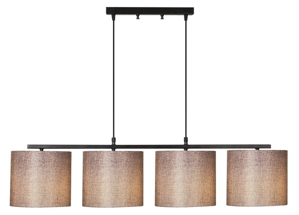 Φωτιστικό οροφής Valiz Μαύρο 110x25x120 cm