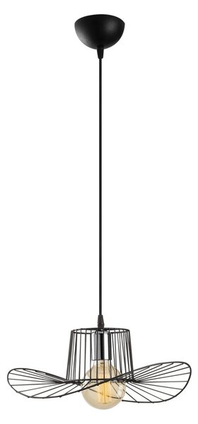 Φωτιστικό οροφής Tel Μαύρο 110x38 cm