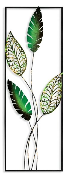 Μεταλλικός πίνακας Timeyi Πολύχρωμος 32x90 cm