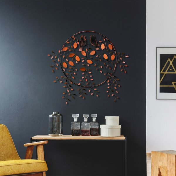 Μεταλλικός πίνακας Love Πολύχρωμος 75x86 cm