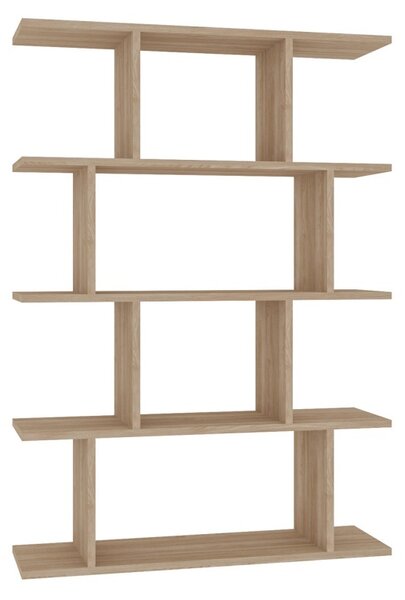 Βιβλιοθήκη Harmon, Δρυς, 90x25x127.4 cm