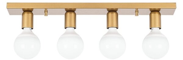 Φωτιστικό οροφής Mirro Χρυσό 60x10x10 cm