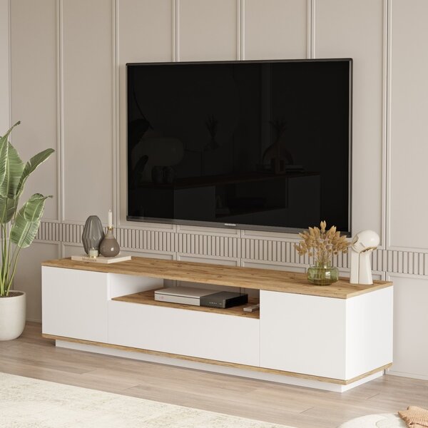 Έπιπλο TV Fr7 Λευκό 180x44.6x44.5 cm
