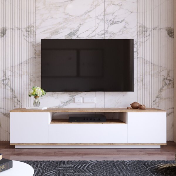 Έπιπλο TV Fr7 Λευκό 180x44.6x44.5 cm