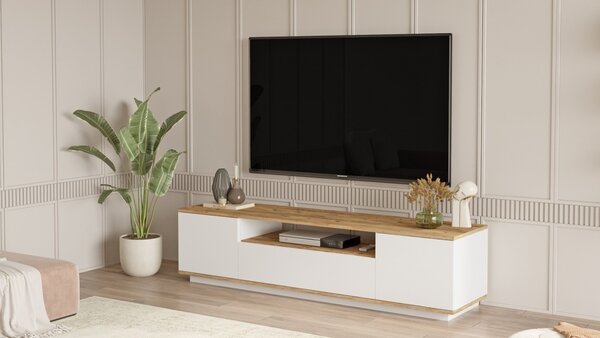 Έπιπλο TV Fr7 Λευκό 180x44.6x44.5 cm